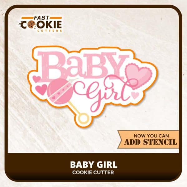 Baby Girl Cookie Cutter