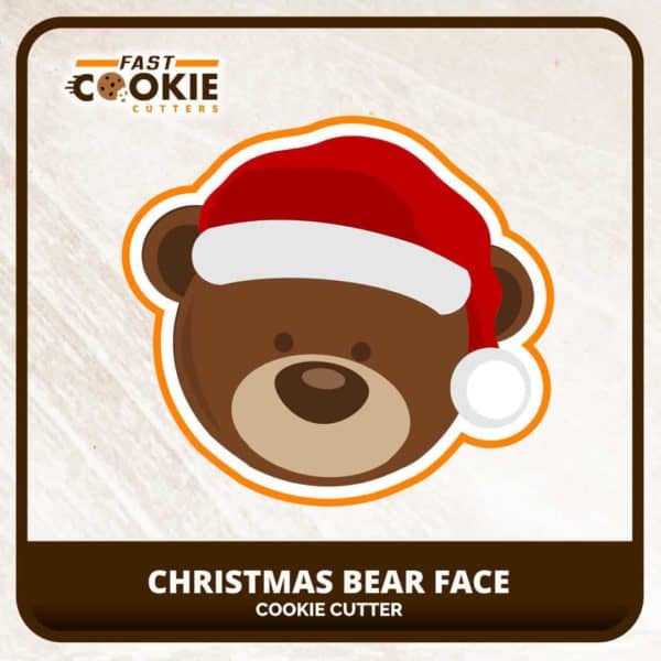 Christmas Bear Face