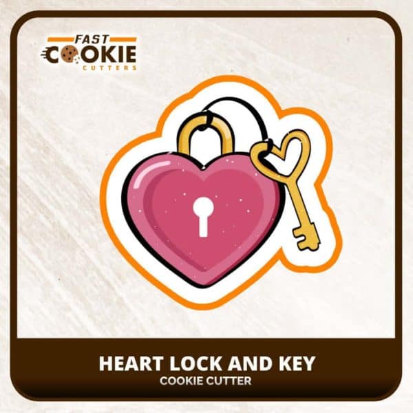 Heart Lock and Key
