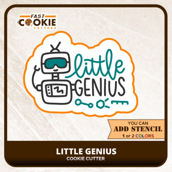 Little Genius Cookie Cutter