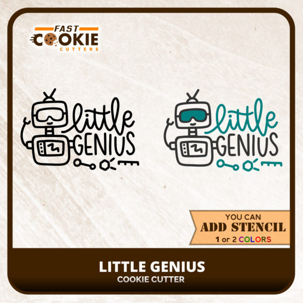 Little Genius Cookie Cutter - Image 3