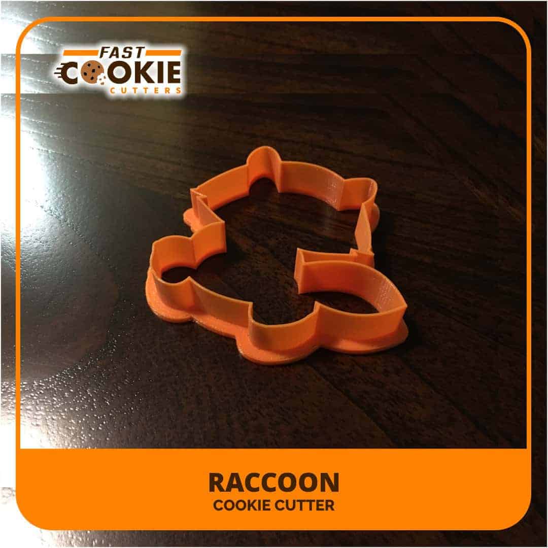 Raccoon Cookie Cutter | Fast Cookie Cutters