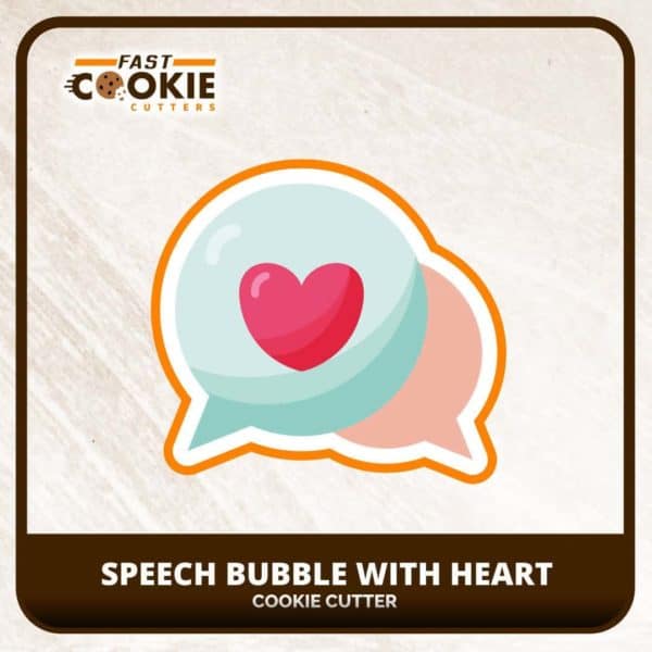 Speech Bubble with Heart