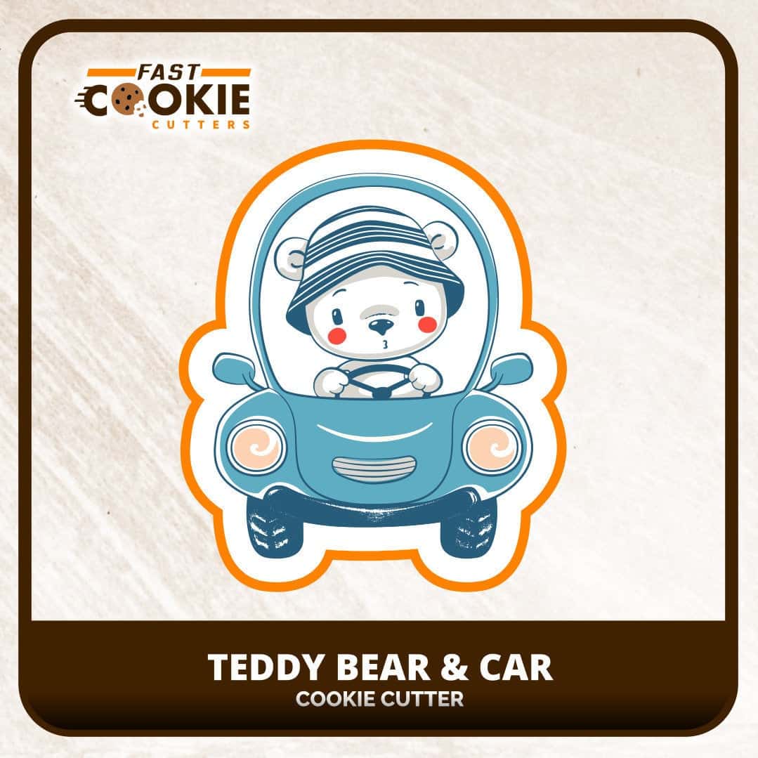 teddy bear car