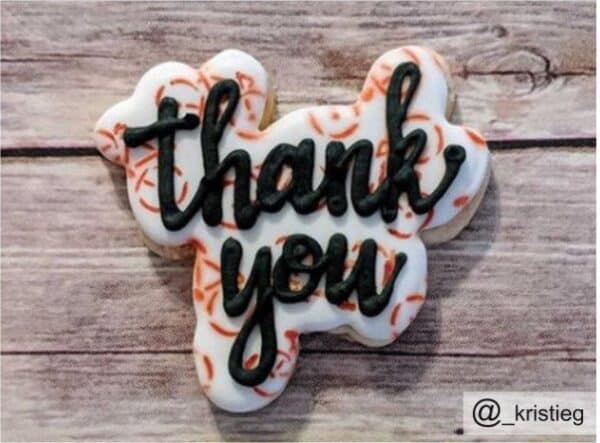 Thank You Cookie Cutter