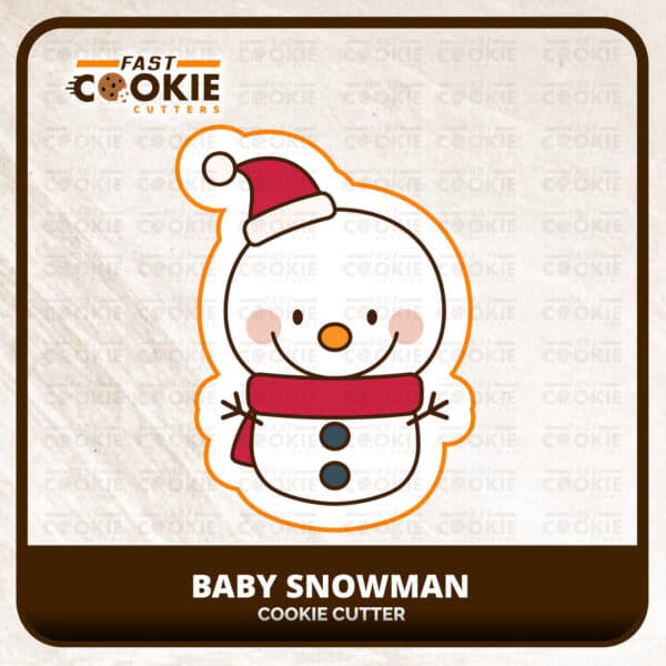 Baby Snowman Cookie Cutter