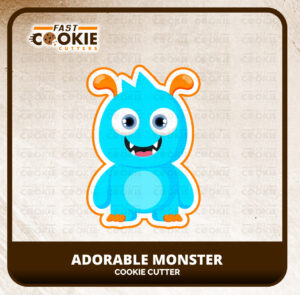 Adorable Monster Cookie Cutter