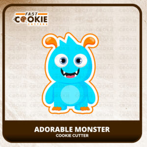 Adorable Monster Cookie Cutter