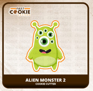 Alien Monster Cookie Cutter 2