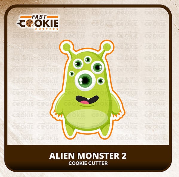 Alien Monster Cookie Cutter