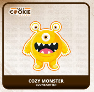 Cozy Monster Cookie Cutter