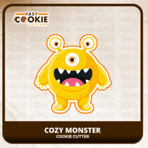Cozy Monster Cookie Cutter