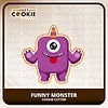 Funny Monster Cookie Cutter