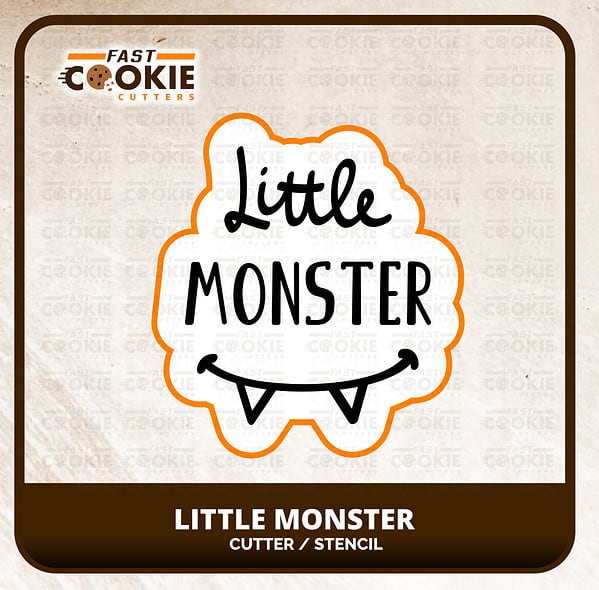 Little Monster Cookie Cutter