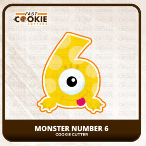 Monster Numbers Cookie Cutter