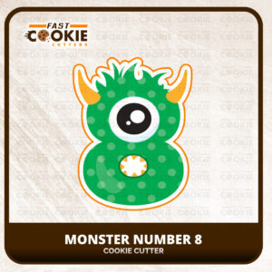 Monster Numbers Cookie Cutter