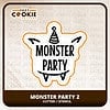 Monster Party Cookie Cutter